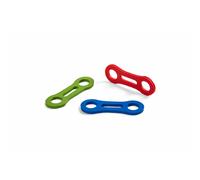 Lot de 10 de mousquetons Ocun Biner fix Rouge 16 mm