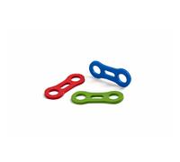Lot de 10 de mousquetons Ocun Biner fix Vert 11 mm
