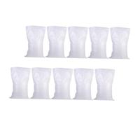 Lot de 10 De Sable Tissés Vides pour Le Contrôle des Inondations Coupe-Vent Et Réutilisables pour Les Barricades De Construction Extérieures