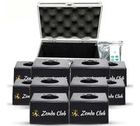 Lot de 10 Déclencheurs, Kit de tir pour jets de scène, Système de tir stage Fontains froide, Machine d'Allumage De Feu d'artifice Froid + télécommandes sans fil Zenda club®