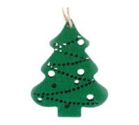 Lot de 10 décorations de Noël efficaces en feutre pour porte d'arbre, fête de vacances, décoration à suspendre en feutre