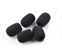 Lot de 10 déflecteurs de vent de rechange pour microphone en mousse pour casque à revers Lavalier Performance Scène Réunion 27 x 17 x 6 mm