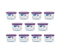 Lot de 10 déshumidificateurs absorbeurs d'humidité pour la maison, la cuisine, l'armoire, la chambre à coucher - 500 ml