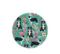 Lot de 10 désodorisants de voiture à suspendre avec corde, motif Border Collie