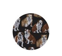 Lot de 10 désodorisants de voiture avec corde Motif bouledogues anglais