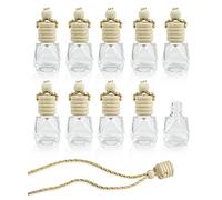 Lot de 10 désodorisants pour voiture, aromathérapie, diffuseur d'huiles essentielles à suspendre - Accessoires de décoration
