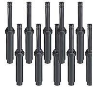 Lot de 10 Diffuseur d'arrosage R.Bird US415 avec buse réglable 15VAN, portée 4,5 m, Tuyère d'irrigation Hauteur de Tige 10 cm