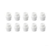 Lot de 10 diffuseurs de gaz en céramique pour chalumeau de soudage MB 24KD MIG 250 A, compatible avec les pièces binzel MAG
