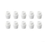 Lot de 10 diffuseurs de gaz en céramique pour MB pour 24KD pour torche MIG 250 A utilisé avec des fixations de buse de gaz standard et des embouts de contact