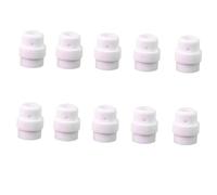 Lot de 10 diffuseurs en céramique pour lampe torche MIG 24KD/36KD, type | Convient aux courants de 350 A et 500 A, guide stable pour torche de soudage MIG, buse à anneaux en céramique