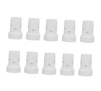 Lot de 10 diffuseurs en céramique pour lampe torche MIG 24KD/36KD, type | Convient aux courants de 350 A et 500 A, guide stable pour torche de soudage MIG, buse à anneaux en céramique