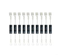Lot de 10 diodes pour four à micro-ondes, CL01-12, haute tension unidirectionnelle, 12 KV 350 mA faible VF, installation, pour réparation d'appareils électroménagers