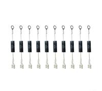 Lot de 10 diodes pour micro-ondes CL04-12 | Diode haute tension jetable pour réparation, 350 mA 12 kV, compatible avec de nombreuses marques, facile à installer et