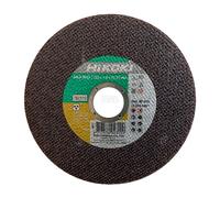 Lot de 10 Disques à tronçonner inox Ø125 HIKOKI 782312 - ép.1.6 m.plat