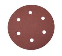 Lot de 10 disques abrasifs à 6 trous de 22,9 cm - Grain 40-2000 - Papier abrasif auto-adhésif pour polisseuse électrique, pierre artificielle, réparation de meubles de voiture (40#)