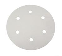 Lot de 10 disques abrasifs à 6 trous de 22,9 cm - Grain 40-2000 - Papier abrasif auto-adhésif pour polisseuse électrique, pierre artificielle, réparation de meubles de voiture (120#)
