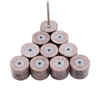 Lot de 10 disques abrasifs à lamelles 12 mm pour outil Dremel 120# Grit 3 mm
