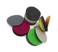 Lot de 10 disques abrasifs de 75 mm à sec ou humide - Grain 1500