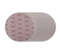 Lot de 10 disques abrasifs - Grille abrasive - Diamètre : 225 mm - Filet de ponçage sans poussière - Anti-blocage - Papier abrasif pour ponceuse de plafond - Ponceuse à sec - 120#