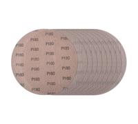 Lot de 10 disques abrasifs - Grille abrasive Velcro - Diamètre : 225 mm - Filet de ponçage sans poussière - Disques abrasifs anti-blocage - Papier abrasif pour ponceuse de plafond - Ponceuse à sec