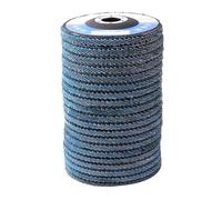 Lot de 10 disques abrasifs professionnels - Grain 40/60/80/120 - Pour l'élimination professionnelle des roulements et de la rouille - Ponçage des bords haute performance