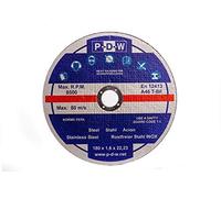 Lot de 10 disques de découpe flexibles en inox pour meuleuse tronçonneuse ou meuleuse d'angle, diamètre d'arbre Ø 180 mm