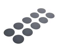 Lot de 10 disques de papier abrasif en carbure de silicium de 7,6 cm, adaptés pour les applications humides/sèches, grains de 240 à 10 000, parfaits pour les travaux de polissage (800#)