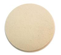 Lot de 10 disques de polissage auto-agrippants brillants 125 x 6 mm pour disque abrasif crochet et boucle 125 mm (feutre sans plateau de ponçage)