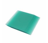 Lot de 10 disques de protection de soudure transparents | Convient pour le soudage à l'hydrogène et électrique - Protection multicouche - Vert - 110 x 90 mm à 138 x 126 mm (133 x 114