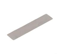Lot de 10 disques de soupape de compresseur en acier au manganèse - Valve à piston Reed Plate Spacer - Compresseur d'air pour pièces de rechange pour 2HP, 3HP, 4HP - Argent (11 x 57 mm)