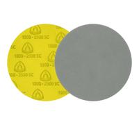 Klingspor 342292 FD 500 Lot de 10 disques abrasifs avec mousse pour peinture, vernis, spatule sans trou Grain 3000 150 mm