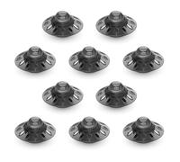 Lot de 10 dômes Open Dome M pour appareils auditifs avec écouteurs de Phonak, Unitron et Hansaton. Tulipes taille M de 8 mm de diamètre.