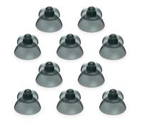 Lot de 10 dômes Power Dome L pour appareils auditifs avec écouteurs de Phonak, Unitron et Hansaton. Tulipes taille L de 13 mm de diamètre.