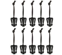 Lot de 10 dominateurs Web avec String élastique à Dos Accessoires pour Outdoor Randonnée Camping Rock