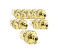 - Lot de 10 douilles B22 laiton bague borne de terre - double