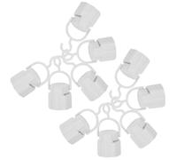 Lot de 10 Douilles D’ampoule B22 Blanches en Plastique