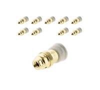 - Lot de 10 douilles E14 laiton bague porcelaine borne de terre