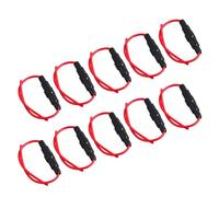 Lot de 10 douilles en verre - Protection contre les surcharges - Fusionner - Tube en verre résistant à la chaleur - Pour appareils ménagers - Interrupteur domestique - Porte-fusible