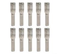 Lot de 10 douilles hexagonales H4 avec tourne-écrou 2,5-5,5 mm pour une utilisation sur des jouets, des meubles et des projets de maison (4 mm)