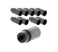 - Lot de 10 douilles lisses sans bague E14 - Noir
