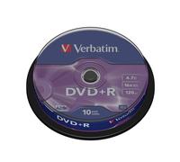 Verbatim DataLifePlus DVD+R 4,7 Go 16x Écriture unique Lot de 10