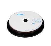 Lot de 10 DVDR DL 8 x 5 Go pour données et vidéo avec stockage très stable et taux de défauts inférieur à 0 3