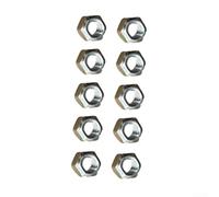 Lot de 10 écrous de barre M5 compatibles avec MS170 MS180 MS250 MS270 MS360 MS640 Collier de rechange en métal argenté