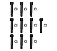 Lot de 10 écrous et boulons d'arbre de moteur, pour Traeger, pour grilles Z pour barbecue Camp Chef à granulés, moteurs de rechange pour modèles SUB186, KIT0783, PG24-25