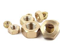 Lot de 10 écrous hexagonaux en laiton M3 M2.5 M2 M1.6 micro-écrous électroniques informatiques vis