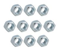 Lot de 10 écrous hexagonaux M12 x 1,75 mm plaqués zinc de grade 8