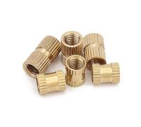 Lot de 10 écrous moletés for imprimante 3D, en laiton massif, 1/4, UNC, UNF, 4#, 6#, 8#, 10#, adhésif thermofusible, moulage par injection(Silicone band black A,8mm)