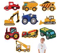 Lot de 10 écussons brodés thermocollants pour enfants, pouvant être cousus ou repassés, adaptés aux jeans, vestes, chemises, chapeaux, etc.