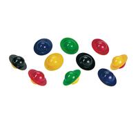 Lot de 10 egg flips Tanga sports Multicolore 6 cm