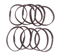 Lot de 10 élastiques à cheveux pailletés for filles, chouchous for femmes, accessoires for cheveux, support for cheveux, coiffure(Purple)